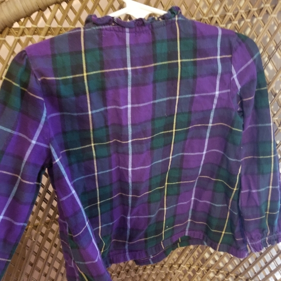 Chaps plaid tunic for Girls sz 3T - Picture 3 of 3